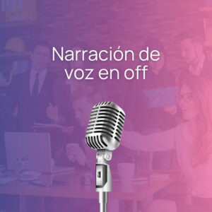 Narración de voz en off