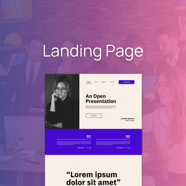 Landing Page